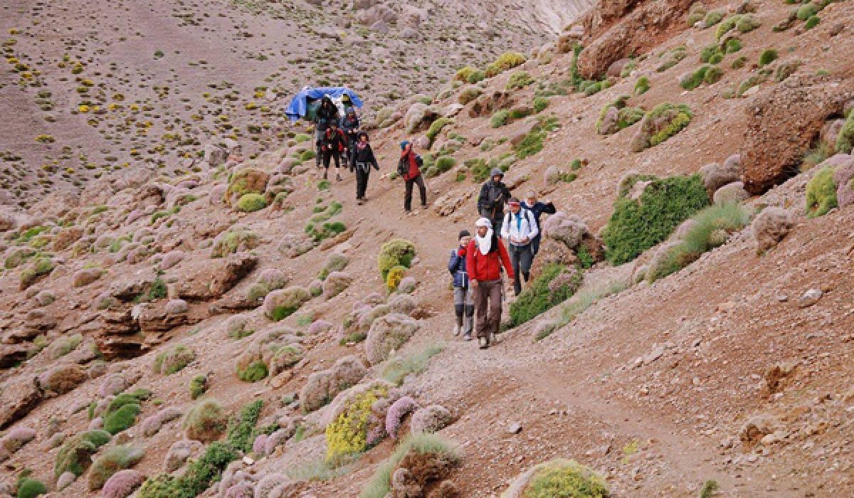 M'goun Summit Trek Trek sommet du Mgoun. trek de 6 jours au M'Goun