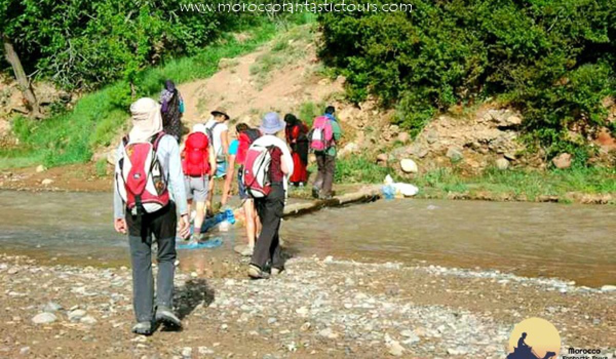 Trekking in the rose valley Morocco